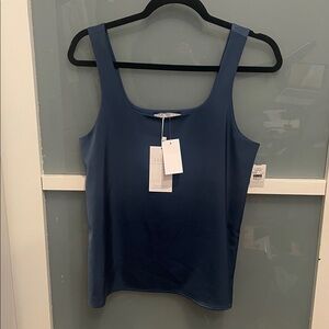 ITM I Love Tyler Madison Midnight Blue Sleeveless Tank Top, XS, NWT